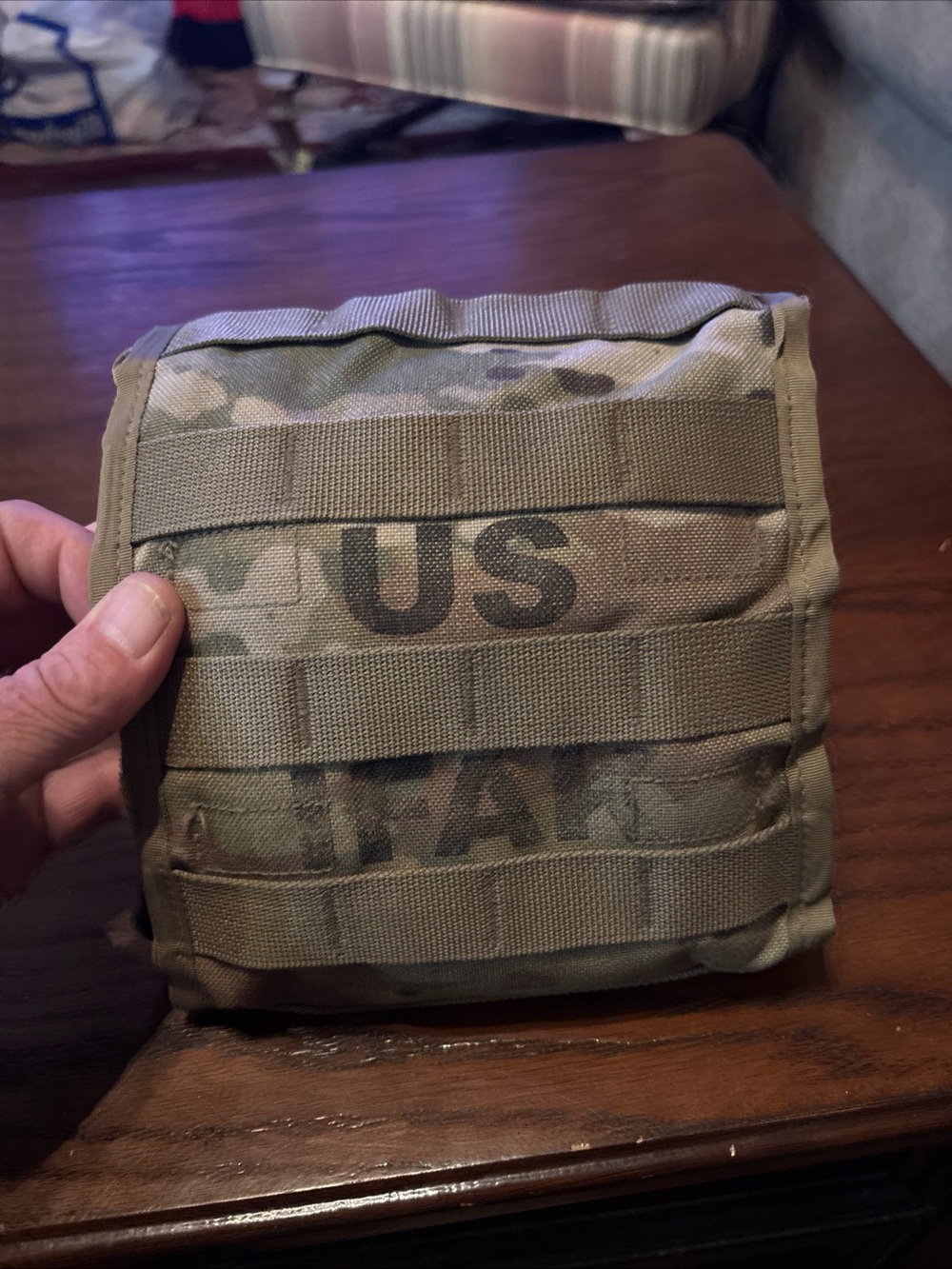 US Army OCP IFAK II Pouch with Insert Military Surplus MOLLE Multicam